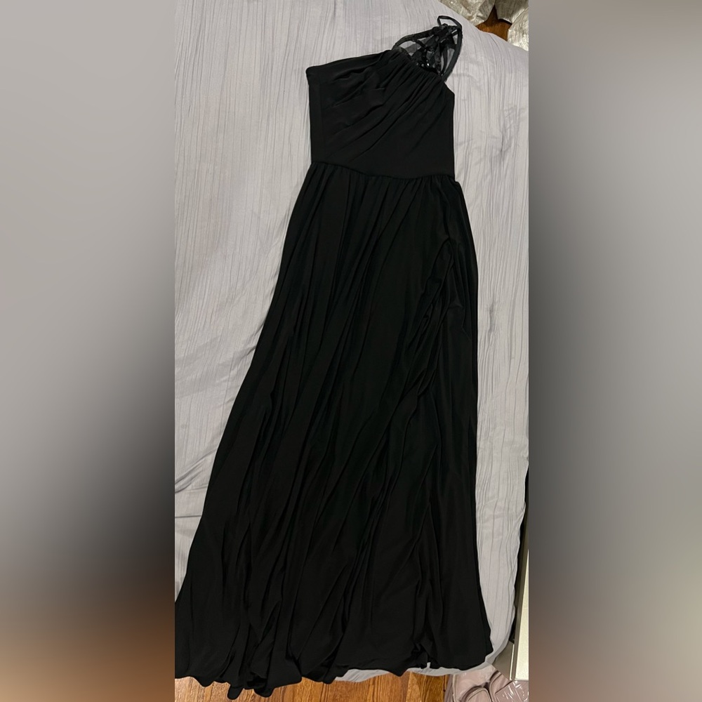 Sanchez by Angela Sanchez Black gown with sequins